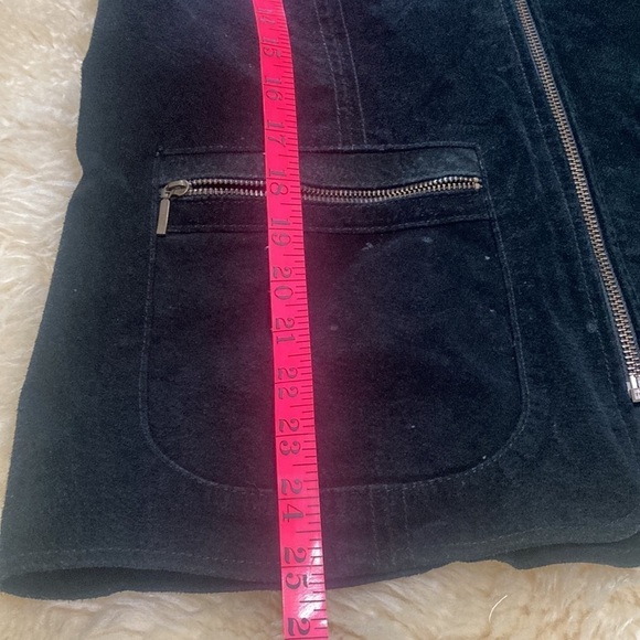 Black suede jacket size S - Picture 8 of 8